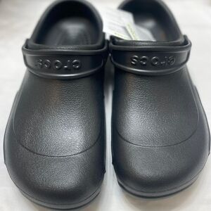 Crocs Bistro Work Clogs,Slip-resistant,Unisex,M10/W12,Black,NEW With Tags.